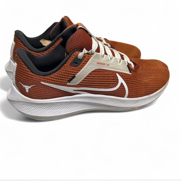 Nike Pegasus 40 Texas Longhorns Burnt Orange Sneakers women’s size 7.5 - Picture 1 of 6